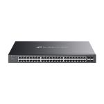 Switch L2+, 32 x RJ45 1G PoE, 16 x RJ45 1G, 4 x SFP 1G, Management, 1U - TP-Link Omada SG2452LP