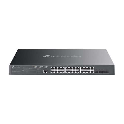 img29557large Switch L2+, 24 x RJ45 1G PoE, 4 x SFP 1G, Management, 1U - TP-Link Omada SG3428MP - imagine 1