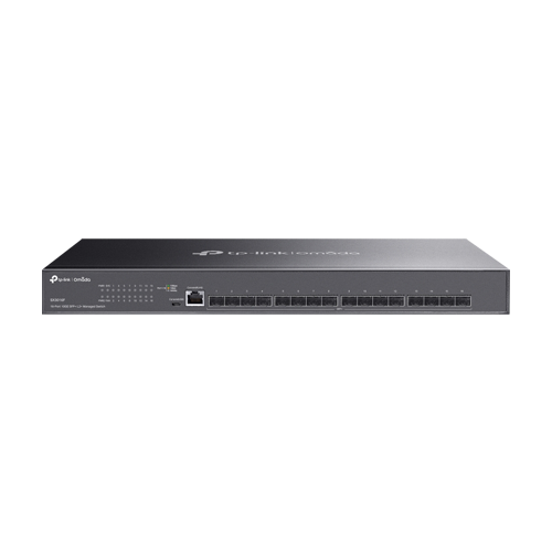 img29973large Switch L2+, 16 x SFP+ 10G, Sursa redundanta 1+1, Management - TP-Link Omada SX3016F - imagine 1