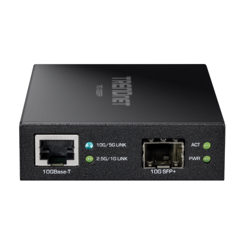 img30308large Media Convertor 10G SFP+ fibra optica - TRENDnet TFC-10GSFP - imagine 1