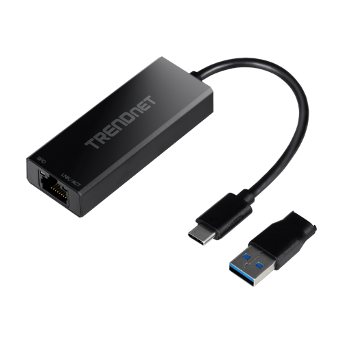 img30314large Adaptor USB-C 3.1 la RJ45 2.5G, adaptor USB-A - TRENDnet TUC-ET2G - imagine 1