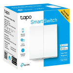 Intrerupator inteligent dublu TP-Link Tapo S220, Wi-Fi - TP-LINK TapoS220 - imagine 2
