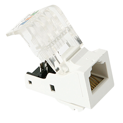 img3071large Keystone Jack LAN Cat 3 pentru RJ11- DLX DLX-245-52 - imagine 1