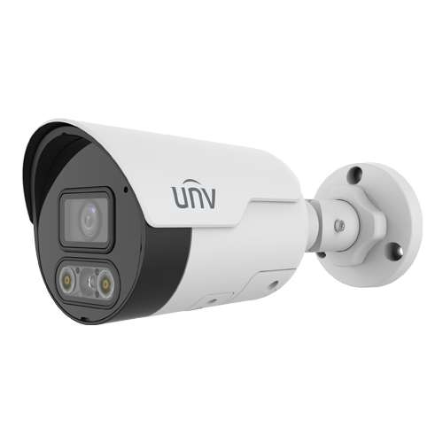 img31220large Camera IP ColorHunter Dual-Light, 8MP, lentila 2.8mm, IR 30m, WL 30m, Audio bidirectional, PoE - UNV IPC2128LE-ADF28KMC-DL - imagine 1