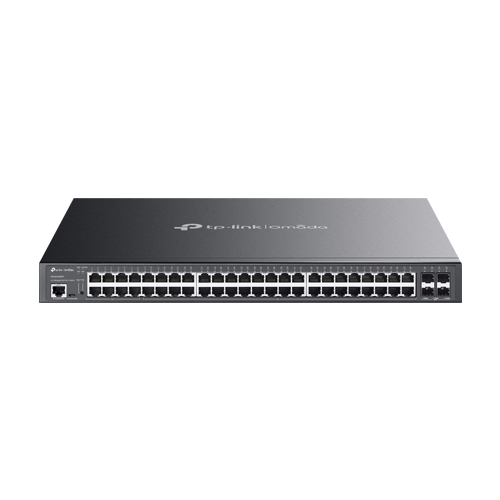 img31684large Switch L2+, 40 x RJ45 1G PoE+, 8 x RJ45 1G Hi-PoE, 4 x SFP+ 10G, Management, 1U - TP-Link Omada SG3452XMPP - imagine 1