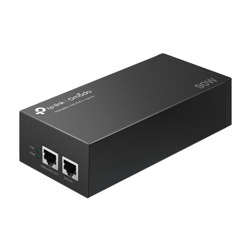 img31787large Injector Hi-PoE, 2 x RJ45 10G, 90W - TP-Link Omada POE380S - imagine 1