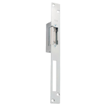 Yala electromagnetica fail locked, 12Vcc, consum redus, 230mA parghie deblocare, cu placa suport lunga - Yale by ASSA ABLOY YB17-12D-LM