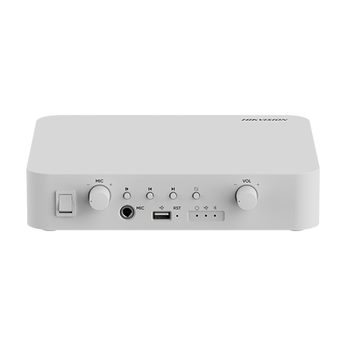 img32920large Amplificator IP 1 zona, 40W, Alarma, USB, Bluetooth - HIKVISION DS-QAE1A40G1-VB - imagine 1