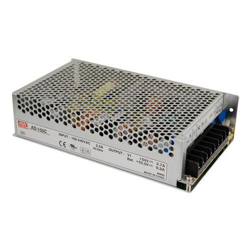 img32941large Sursa de alimentare in comutatie, 48 ~ 58V/2.7A, 156W, cu back-up - MEAN WELL AD-155C - imagine 1