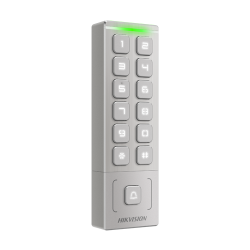 img33004large Terminal control acces, PIN/Card M1, Wiegand 26/34, Alarma - HIKVISION DS-K1T809MX - imagine 1