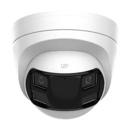 Camera IP Dual lens 6MP, 2 x lentila 2.8mm 180Â°, IR & WL 30m ColorVu, Audio+Stroboscop - HIKVISION DS-2CD1367G2HP-LIUF-SL-2.8mm