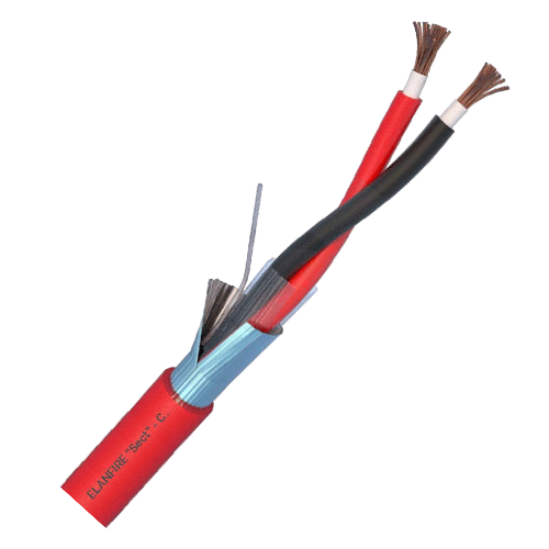 img3448large Cablu de incendiu E120 - 1x2x1.0mm, 100m - ELAN ELN120-1x2x1.0 - imagine 1