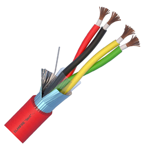 img3449large Cablu de incendiu E120 - 2x2x1.0mm, 100m - ELAN ELN120-2x2x1.0 - imagine 1