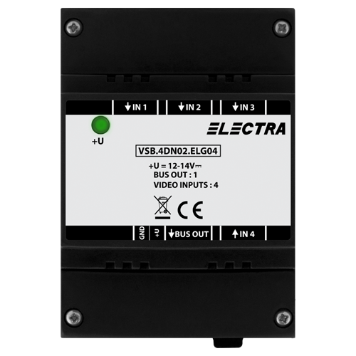 img3471large Doza selectie video, 4 intrari video SMART - ELECTRA VSB.4DN02.ELG04 - imagine 1