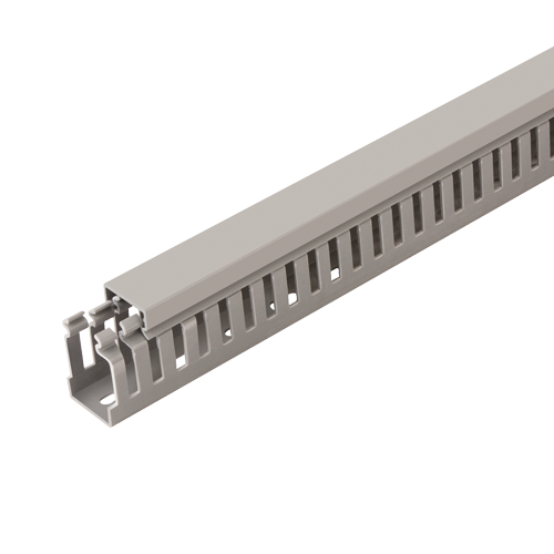 img3542large Canal cablu perforat 40x60 mm, cu capac, 2m - DLX PVCP-407-60 - imagine 1