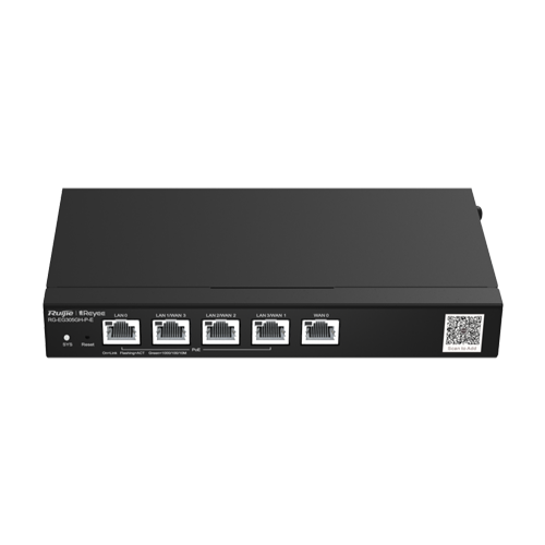 img36493large Router 4 x RJ45 1G PoE, 1 x RJ45 1G, Buget PoE 60W, Multi-WAN, Cloud Management - Ruijie RG-EG305GH-P-E - imagine 1