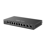 Router 8 x RJ45 1G PoE, 2 x RJ45 1G, Buget PoE 110W, Multi-WAN, Cloud Management - Ruijie RG-EG210G-P-V3 - imagine 2