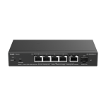 Switch L2, 4 x RJ45 2.5G PoE, 1 x SFP+ 10G, 1 x RJ45 2.5G, Cloud Management - Ruijie Reyee RG-ES206MG-P - imagine 2