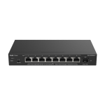 Switch L2, 8 x RJ45 2.5G PoE, 1 x SFP+ 10G, Cloud Management - Ruijie Reyee RG-ES209MG-P - imagine 2