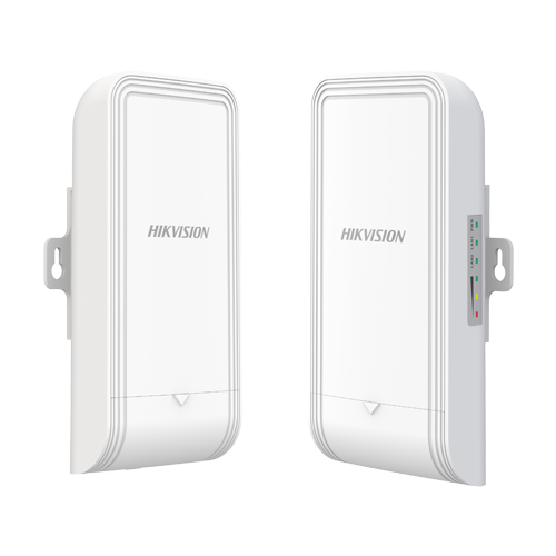img37890large Set Bridge wireless 2.4GHz, 300Mbps, 1 km, 7dBi, PoE IN/OUT, Management - HIKVISION DS-3WF1000-EI-2N-P - imagine 1