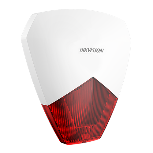 img38109large Sirena cablata AX PRO de exterior cu flash, led Rosu, IP54 - HIKVISION DS-PS1-R - imagine 1
