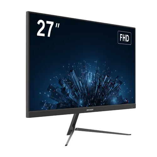 img38753large Monitor Borderless E-LED IPS, 27 inch, Full HD, 100 Hz, HDMI, VGA - HIKVISION DS-D5027F3-2P2 - imagine 1
