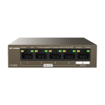 Switch 4 x RJ45 1G PoE Out 802.3af, 1 x RJ45 1G PoE IN, Unmanaged - IP-COM G1105PD - imagine 2