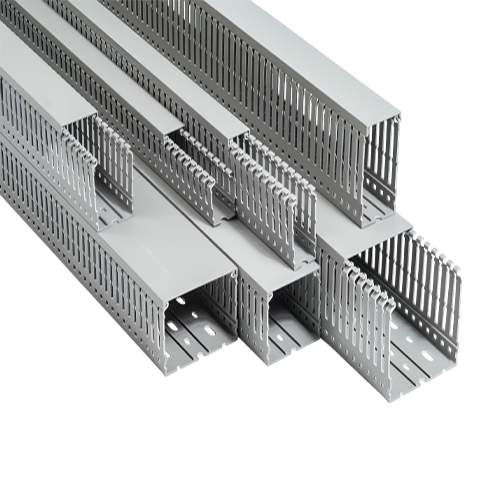 img39394large Canal cablu perforat 25x40mm, 2 metri - Plastim PDK2540 - imagine 1