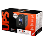 UPS 500VA(fara baterie inclusa), repornire automata, afisaj LCD, protectii multiple, Input AC 155-285V UPS-KEON-500VA - imagine 4
