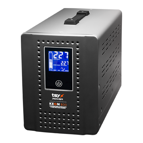 img39535large UPS 800VA(fara baterie inclusa), repornire automata, afisaj LCD, protectii multiple, Input AC 155-285V UPS-KEON-800VA - imagine 1