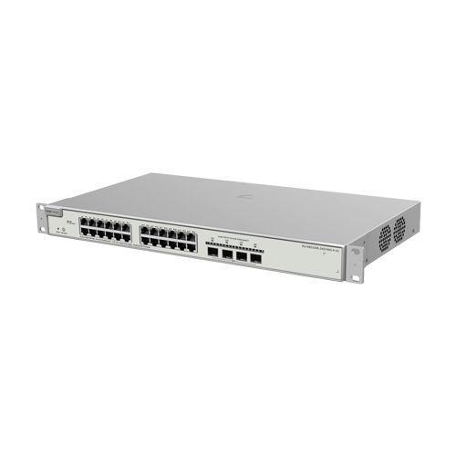img41023large Switch L2+, 24 x RJ45 1G PoE, 4 x SFP+ 10G, Cloud Management - Ruijie RG-NBS3200-24GT4XS-P-V2 - imagine 1