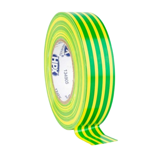 img41962large Banda izolatoare PVC, galben-verde, 19mm x 20m - WKK 7122122310 - imagine 1