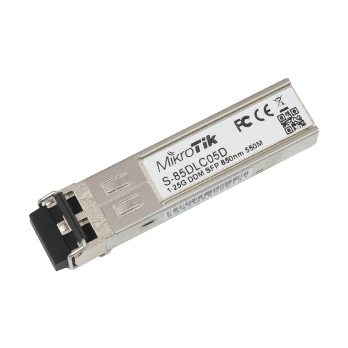 img42160large Modul SFP, 1.25G, Dual LC MM, 550m, 850nm - Mikrotik S-85DLC05D - imagine 1