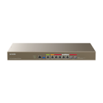 Router 1 x RJ45 2.5G, 3 x RJ45 1G, 2 x combo RJ45/SFP 1G, Multi-WAN, Cloud Management - TENDA TND-G300-F - imagine 2