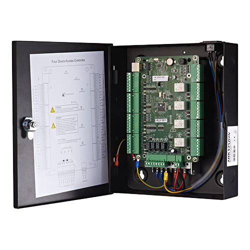 img4241large Centrala de control acces pentru 4 usi unidirectionale, conexiune TCP/IP -HIKVISION DS-K2804 - imagine 1