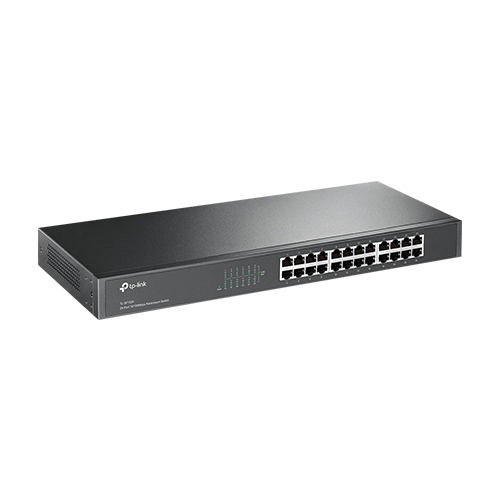img43075large Switch L2, 24 x RJ45 10/100 Mbps, Unmanaged - TP-Link TL-SF1024 - imagine 1