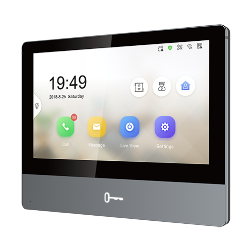 img4465large Monitor videointerfon TCP/IP Wireless, Touch Screen IPS-TFT LCD 7inch - HIKVISION DS-KH8350-WTE1 - imagine 1