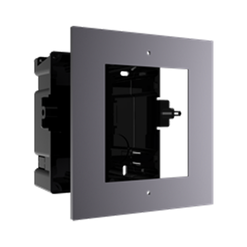 img4475large Rama montaj ingropat, 1 modul, pentru Interfon modular - HIKVISION DS-KD-ACF1 - imagine 1