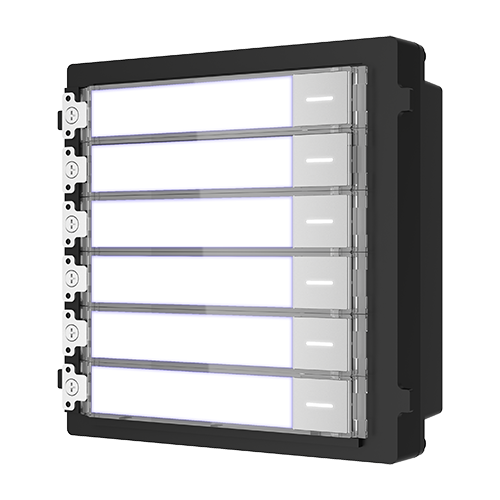 img4498large Modul extensie afisaj 6 familii pentru Interfon modular - HIKVISION DS-KD-KK - imagine 1