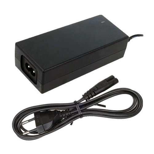 img45634large Kit sursa de alimentare 12V, 5A, cu cablu si stecher pentru priza - MW Power POSC12500D-C8-KIT - imagine 1