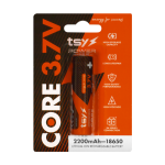 Acumulator Core Lithium-Ion 18650, 3.7V, 2200mAh TSY-CORE-2200 - imagine 2