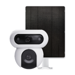 Camera IP PT Dual-Lens 4MP + panou solar 8W, Wi-Fi6&4G, Baterie 10.400 mAh, Audio, IR 35M - EZVIZ CS-HB90x/SP(4MP+4MP,W4GA) - imagine 2