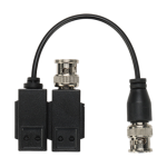 Video balun pasiv HD, transmisie prin UTP Cat5e/6, set 2 buc - HIKVISION DS-1H18-A - imagine 2