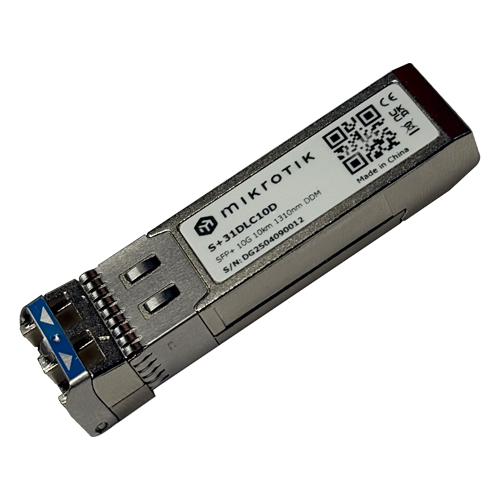 img47173large Modul SFP+ 1G/10G Single Mode, 10km, 1310nm - MikroTik S+31DLC10D - imagine 1