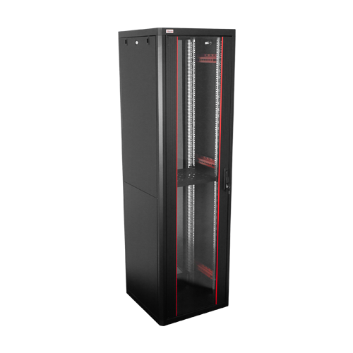 img47407large Rack de podea PRO SERIES 42U 19'' 600x600, capacitate 1000 kg, RAL 9005, asamblat ASY-42U-6060PRO - imagine 1