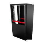 Rack de podea PRO SERIES 42U 19'' 800x1000, capacitate 1000 kg, RAL 9005, asamblat ASY-42U-80100PRO - imagine 3