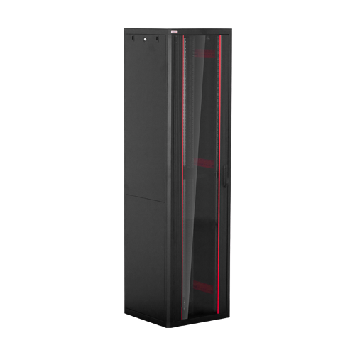 img47455large Rack de podea PRO SERIES 47U 19'' 600x600, capacitate 1000 kg, RAL 9005, asamblat ASY-47U-6060PRO - imagine 1