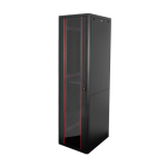 Rack de podea PRO SERIES 47U 19'' 600x800, capacitate 1000 kg, RAL 9005, asamblat ASY-47U-6080PRO