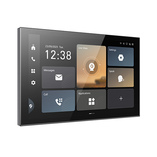 img47695large Post interior TCP/IP Wireless, Touch Screen IPS 10.1-inch, WiFi6, Bluetooth, Android 14 - HIKVISION DS-KH9570-WTE1-S - imagine 1