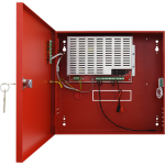 Sursa de alimentare EN 54-4, 27.6V/4.6A, cutie metalica cu loc acumulatori 2x7Ah/12V - PULSAR EN54C-5A7
